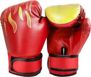 Guantes Mma Guantes de boxeo con logotipo personalizado profesional Guantes de boxeo de cuero Pu personalizados Los mejores guantes de boxeo de entrenamiento de Muay Thai - Product Image 3