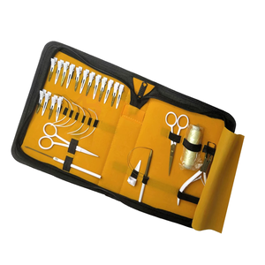 Professional MAGMA BEAUTY Metal Hair <b>Extension</b> Tools Kit with Pliers Loop Needle Hook & Micro Ring <b>Beads</b> for Commercial Use - Product Image 2