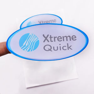 Autocollants en résine transparente de haute qualité, imperméables, personnalisés, impression d'étiquettes 3D, autocollants en résine en relief - Product Image 4