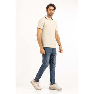 Polo de Alta Calidad, Corte Regular, para Golf, MN-PSH-SS25-039, Tela Elástica Antiarrugas, Cómodo, Liso o a Rayas, Disponible para ODM - Product Image 5