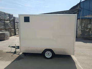 Vente en gros de remorque alimentaire en vrac Premium durable Fourniture de cuisine mobile pour les restaurants de rue Restauration Utilisation en plein air et à l'exportation - Product Image 5