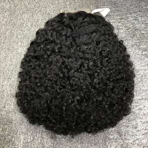 Wholesale 30 Inch Short Straight Virgin Human Hair Wig <b>Top</b> Selling Burmese Curly Style for Swiss <b>Lace</b> Closure Unprocessed One Do - Product Image 2