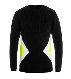 OEM/ODM Cotton Wool Blank Crewneck Plain Original Material Sweater Men's Clothing Printed Embroidery Breathable Winter Wear 2023 - Product Image 2