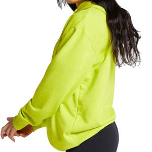 เสื้อมีฮู้ดถักสีพื้นลำลองสำหรับผู้หญิงเสื้อฮู้ดแขนยาวโอเวอร์ไซส์ลำลองใหม่ - Product Image 3