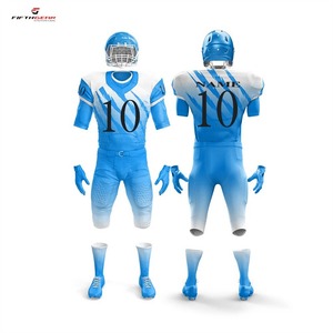 Custom Made American Football Uniform High Quality Short Sleeve Breathable Design with Sublimation Technique Low MOQ - Product Image 4