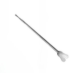 Director acanalado Dental profesional de acero inoxidable, diagnóstico Manual de 13cm con punta de sonda y lazo de lengua - Product Image 5