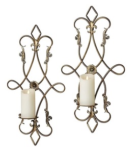 Christmas Vintage Metal Tea Light <b>Holder</b> Large Iron <b>Wall</b> Mounted Heavy Duty Full Customized Handmade Eco-Friendly - Product Image 5