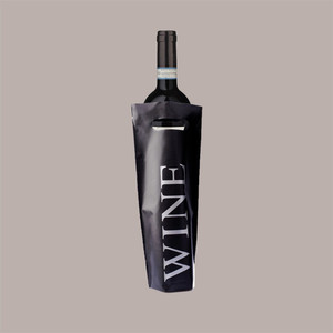 20 piezas de plástico negro con estampado de vino 750ml portabotellas 16 + 10x38 Cm accesorio para compras - Product Image 3