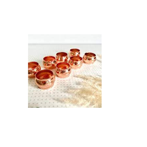 Soporte de anillo de cobre de alta calidad para servilletas, utensilios de cocina, restaurantes, producto de venta - Product Image 6