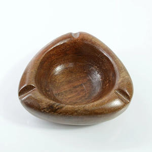 Cendrier en bois le plus vendu avec logo personnalisé Cendriers en bois pour cendres de cigarettes du meilleur fournisseur - Product Image 1