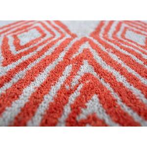Alfombra de Lana Geométrica Roja Anaranjada Acar Tra-13486, Estilo Aubusson Clásico para el Hogar, Técnica de Tejido Plano, Rectangular, para Pasillo, 10 mm, para Adolescentes - Product Image 3