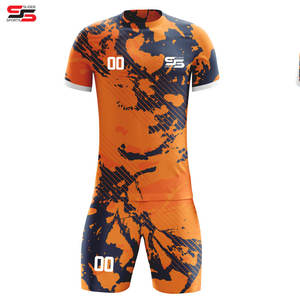 Uniformes de fútbol Set Team High School Sublimación Uniforme de fútbol Adulto Personalizado Uniforme de fútbol Ropa deportiva - Product Image 3