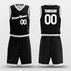 Camiseta de Baloncesto Sublimada, Nuevo Estilo, Cómoda, Uniforme de Baloncesto Americano para Hombres Adultos, Tallas Grandes - Product Image 3
