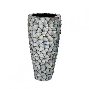Top Quality Mother of Pearl Vase for Flower Pot Planter for Restaurant and Hotel Decoration <b>MOP</b> Flower Vase - Product Image 6