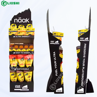 Barres énergétiques en carton personnalisées Suppléments sportifs Boissons Boissons Présentoir Supports Présentoirs en carton