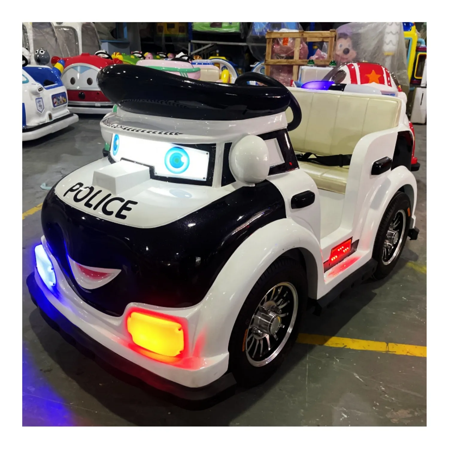 Vendita diretta in fabbrica per bambini interni ed esterni commerciali parco divertimenti giostre batteria auto parco giochi elettrico per bambini auto