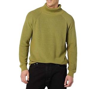 Jersey de letras de algodón con estilo para hombre, Jersey de punto sólido personalizado, suéteres de punto grueso para hombre, Tops para hombre de alta calidad - Product Image 3