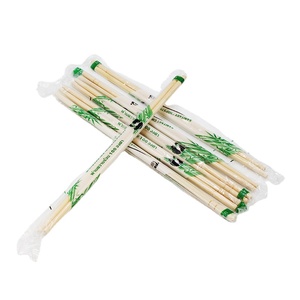 Custom <b>Disposable</b> Bamboo Tensoge <b>Chopsticks</b> with Custom Packing for Camping - Product Image 5