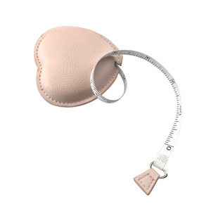 Giá Rẻ Quà Tặng Inch Cm Biểu Tượng Tùy Chỉnh Nhỏ Dễ Thương PU Da Băng Đo Trái Tim - Product Image 2