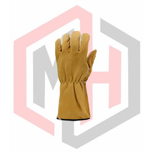 Gants de soudage en cuir de vachette résistants à la déchirure, anti-coupure, antistatiques, résistants au feu, robustes et durables, 11 oz, vente en gros - Product Image 3