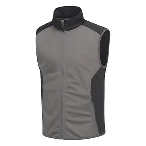 Meilleure vente fabriqué en usine gilet Softshell sans manches pour hommes gilet Softshell respirant et confortable pour adultes - Product Image 1