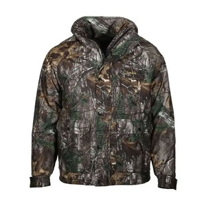 Veste de chasse sur mesure pour hommes, vestes de chasse d'hiver pour hommes, imperméables et respirantes, matériau Bayer, design personnalisable - Product Image 4