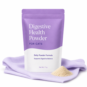 Suplemento Probiótico en Polvo para Gatos al por Mayor - Fórmula Diaria para el Equilibrio Digestivo con Bacillus Coagulans y Sabor Natural a Pollo - Product Image 1
