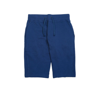 Pantalones cortos de chándal informales para hombre al por mayor 100% algodón transpirable con cordón secado rápido patrón sólido liso teñido OEM pantalones cortos de chándal en blanco - Product Image 4