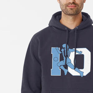 Sudadera con capucha de serigrafía de alta calidad Nuevo estilo Regular Fit 100% Sudadera con capucha de serigrafía de algodón para hombres - Product Image 3