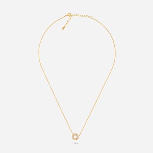 92.5 <b>Silver</b> Necklace with Geometric Pattern 14K Gold Inlay Channel Setting Figaro Rope <b>Box</b> Snake <b>Chains</b> Religious Style for Gift - Product Image 4