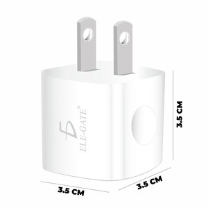 Caricabatterie USB Type C Portatile 20W PD, Adattatore di Alimentazione ad Alta Velocità, Ingresso 0.5A Uscita 5V3A per Auricolari, Uso Industriale, per EU US UK - Product Image 2
