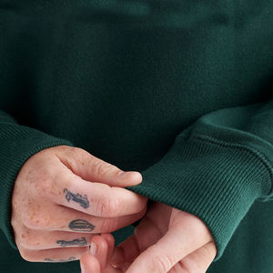 Sudaderas de Cuello Redondo para Mujer, Invierno, Casual, Sólidas, Holgadas, para Hacer Ejercicio, Personalizadas, Transpirables, OEM, 100% Algodón, Ecológicas - Product Image 3