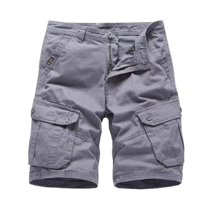 Pantalones Cortos Cargo Holgados para Hombre, con Cierre de Cremallera, Transpirables, Lisos, Casuales, Talla Grande, con Bolsillos para Mayor Comodidad y Uso Diario - Product Image 3