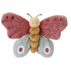 Yüksek kalite-sevimli böcek peluş oyuncak arı peluş uğur böceği dolması kelebek dolması özel peluş sarılma/dekorasyon