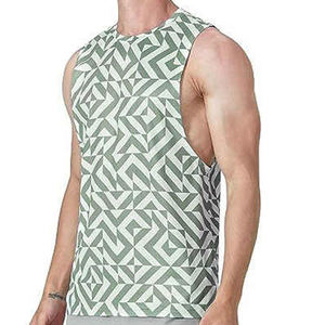 Plaine hommes GYM gilet musculation débardeur corps gilet contrôle Compression sport grande taille débardeurs - Product Image 6