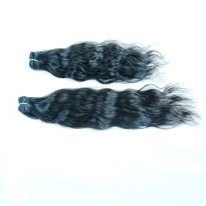 ผมต่อแบบ Remy สีดำสำหรับต่อทำจากผมมนุษย์เป็นลอนธรรมชาติ - Product Image 2