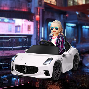 AIYAPLAY 12V Maserati Gran Turismo Folgore Coche Infantil con Control Remoto, Edad 3-5 Años, Blanco - Product Image 2