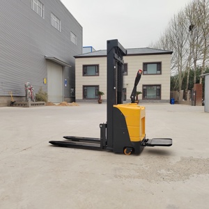 Ce ISO 2 tấn 1.5 t nâng chiều cao container Stacker xe nâng xe tải Pallet Stacker điện với pin lithium nâng lên thang máy - Product Image 1