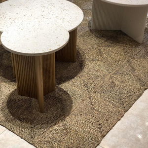 Alfombras de Jacinto de Agua de Vietnam, Alfombras Trenzadas de Fibra Natural para Hotel, Sala de Estar, Dormitorio, Hogar, Resort, Precio Económico, Tapetes para Piso - Product Image 4