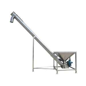 Équipement de fonction de levage de matériaux en acier inoxydable 304 Convoyeur à vis en copeaux d'acier en aluminium Convoyeur d'alimentation à tarière - Product Image 4