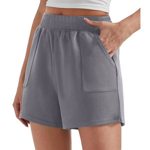 Y2K Streetwear femmes Shorts décontracté été confortable élastique taille haute Shorts de course avec poches Shorts pour femmes Shorts d'été - Product Image 5