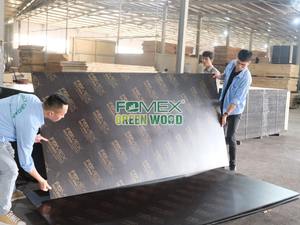 Diseño Industrial de Vietnam de alta calidad, tamaño de 1220x2440mm, contrachapado frontal de película negra, encofrado de construcción grueso de 11-21mm - Product Image 3