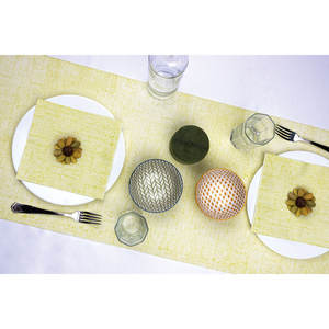 Rotolo di Tovaglia Stampata Strauss Pistacchio 0.40x48m, Tessuto Morbido e Asciutto, B2B - Product Image 2