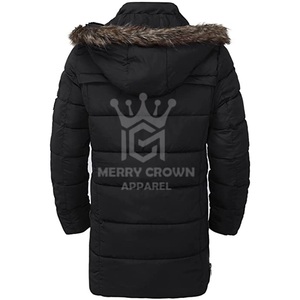 Veste d'hiver pour homme Manteau à capuche chaud et coupe-vent Parkas pour homme Parka épaisse pour homme Vêtements d'extérieur respirants décontractés Vestes pour homme - Product Image 2