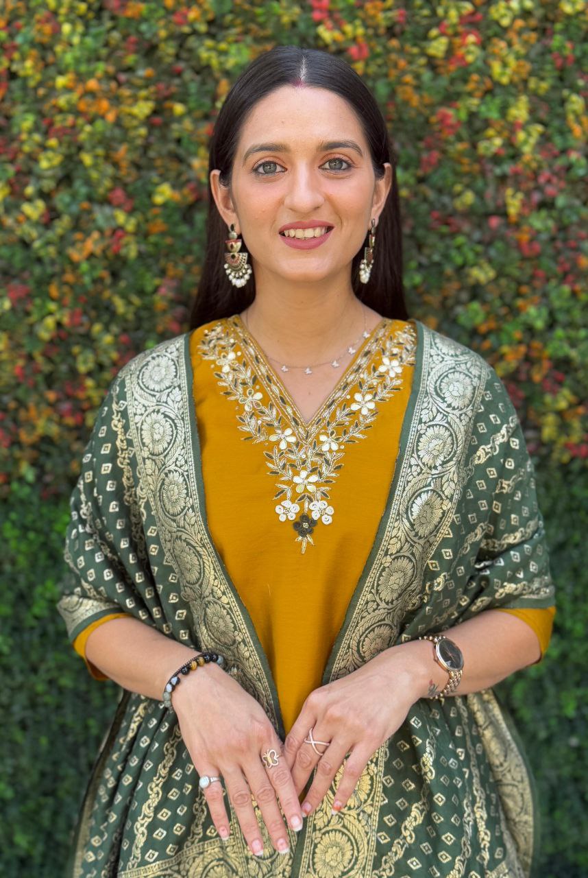 Mustard Yellow Color Hot Selling Beautiful Designer Faux Fur Embroidery Work Traditional Pakistani Dress Casual Party Wear| Alibaba.com Mustard Yellow Color Hot Selling Beautiful Designer Faux Fur Embroidery Work Traditional Pakistani Dress Casual Party Wear| Alibaba.com