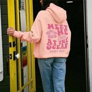 New Arrival Floral Embroidered Soft Pullover <b>Women</b> <b>Hoodie</b>, Casual Warm Sweatshirt Made in Bangladesh - Product Image 3