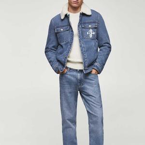 Nuevo Top 2025 RIVIAN ATLANTIC Hombres 100% Algodón Alta calidad Stand Collar Invierno Denim Chándal Color personalizado Servicio OEM/ODM - Product Image 6