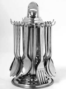 Stylish Designer Flatware Steel Cutlery Set Manufacturer and Exporter Customized Design Metal Tableware Dinnerware Cutlery Set - Product Image 6