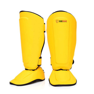Protectores de Espinilleras de MMA de Diseño Personalizado al por Mayor, Protectores de Espinilleras Profesionales de Seguridad para MMA - Product Image 1