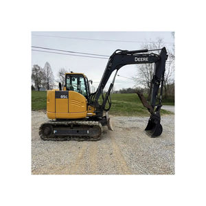 Excavateur John Deere 85G, moteur diesel, engins de construction compacts à usage intensif, équipement pour le creusement de tranchées et la préparation du sol - Product Image 6